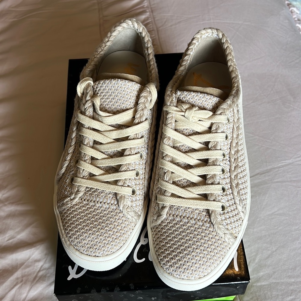 NEW WOMENS SAM EDELMAN ELENA SNEAKER SIZE 8.5